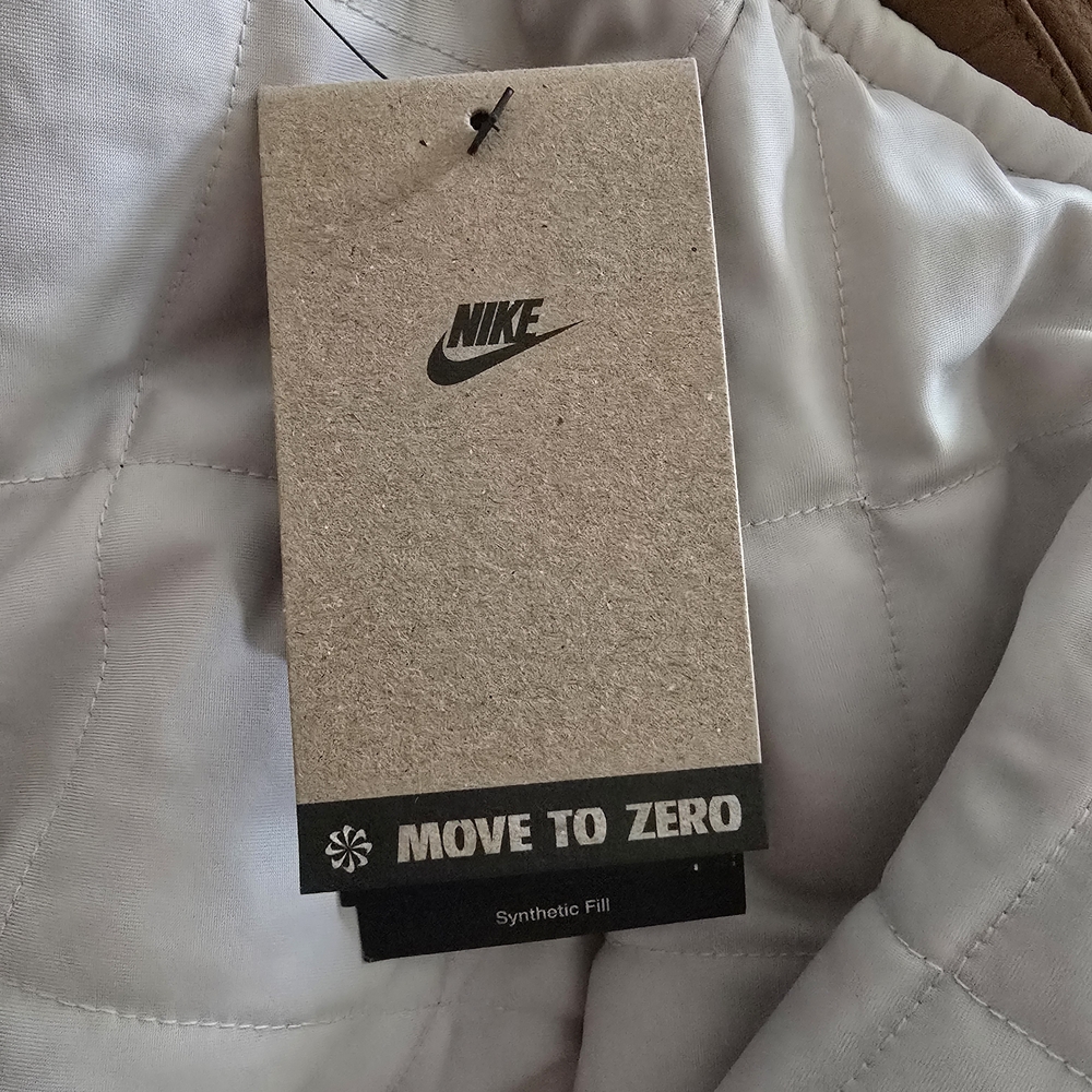 Nike Men's Tan Bomber Jacket - Picture 9 of 10